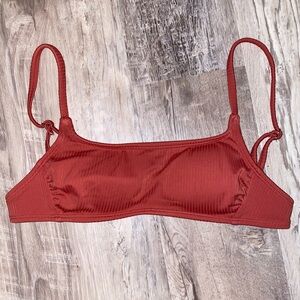 Xhilaration Bandeau Style Bikini Top with Straps - Size XS